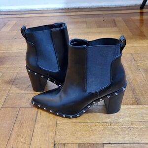 Charles David Booties with Stones. Worn once. Size 7.5